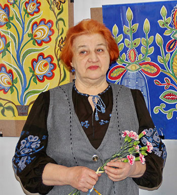 Художниця Валентина Кузьменко. (Фото: Олександер Костирко)
