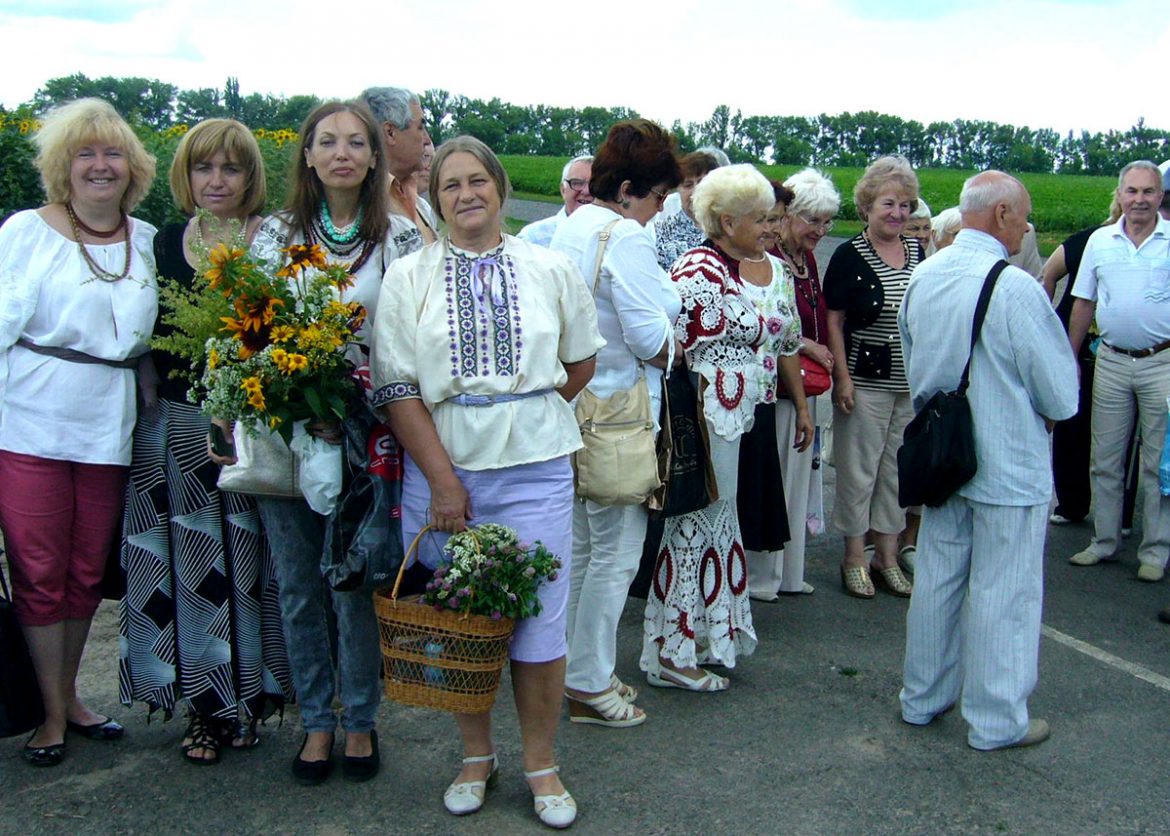 Під час свята в селі Проні на Полтавщині. 