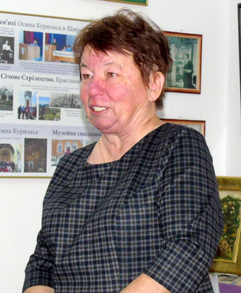 Стефанія Деревацька, ідейний надхненник музею. (Фото: Роман Скочиляс)